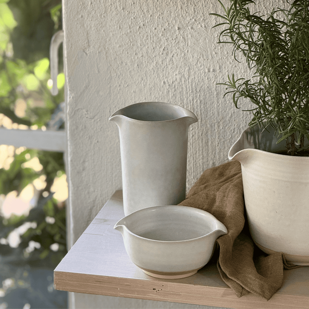 Kanna med pip och skål