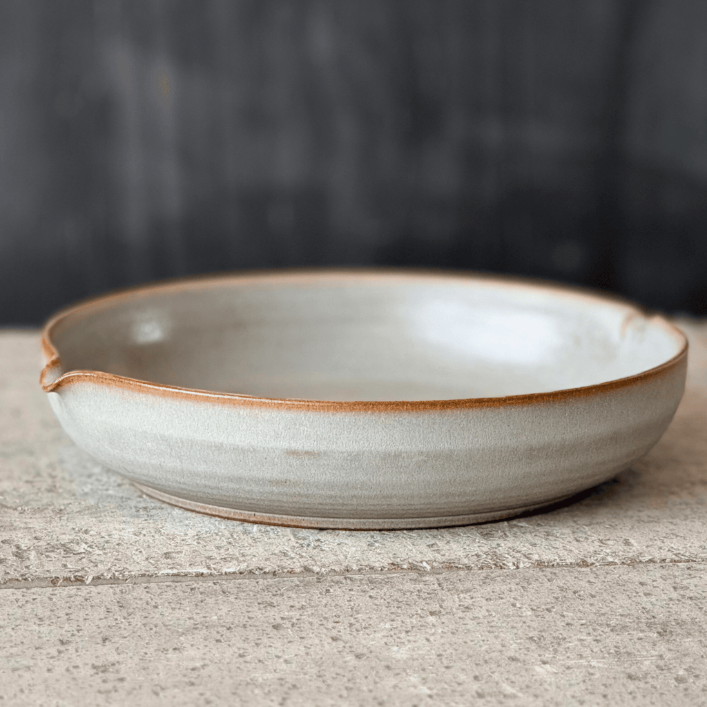 Fat med pip 24cm (få antal)