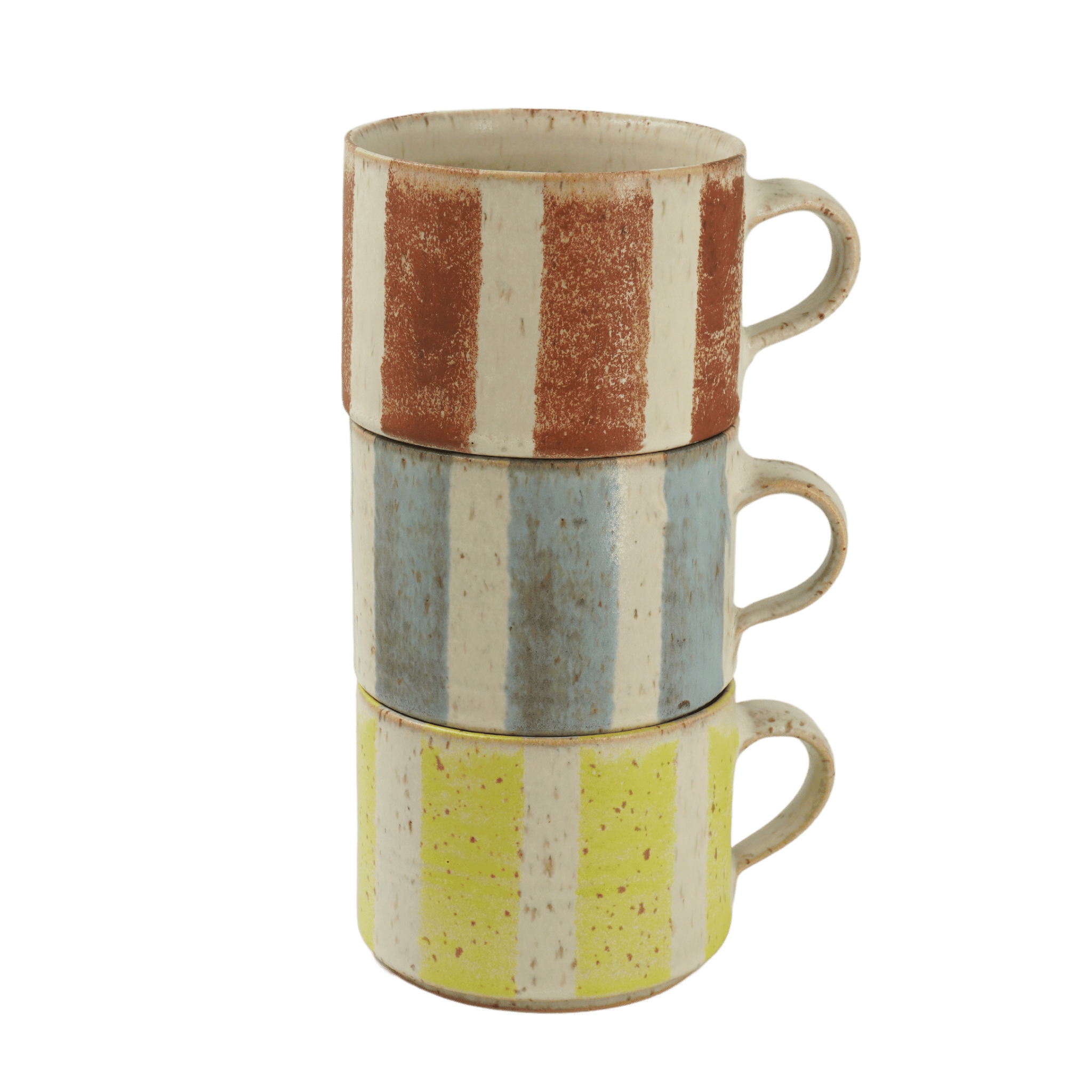 Bredrandig kaffekopp Blå